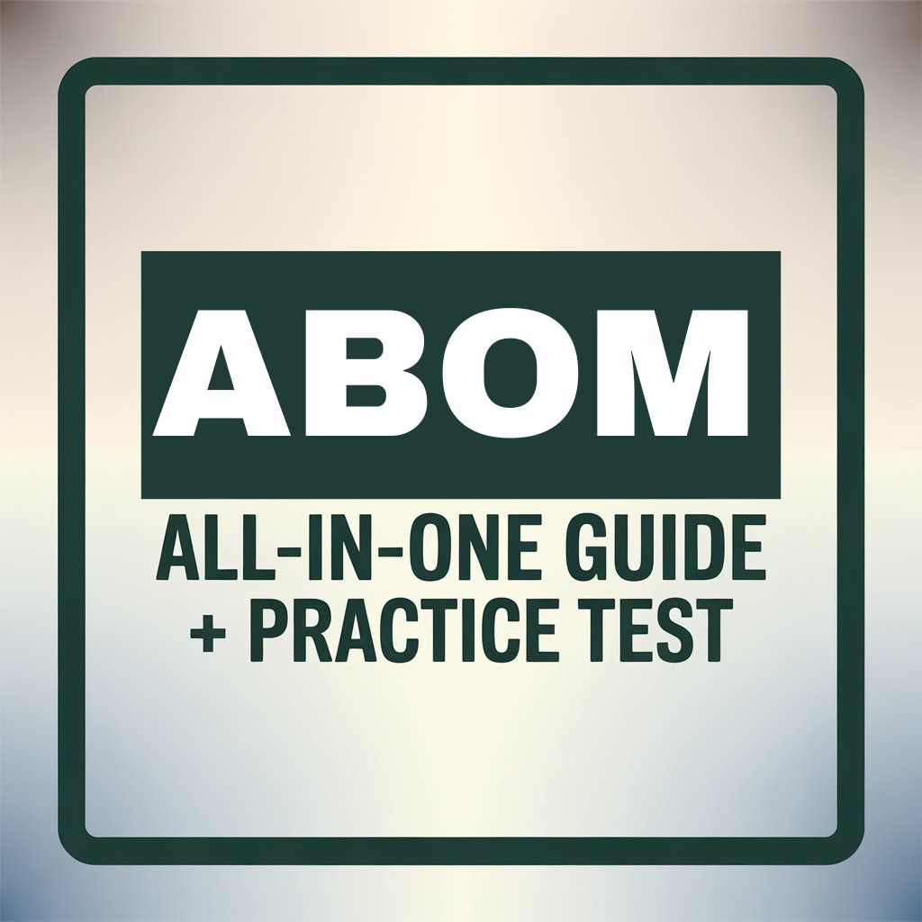 ABOM Study Guide: All-In-One Guide + 4 Exam Practice Test (600 Questions), Latest for American Board of Obesity Medicine (ABOM), OrganizationName ABOM