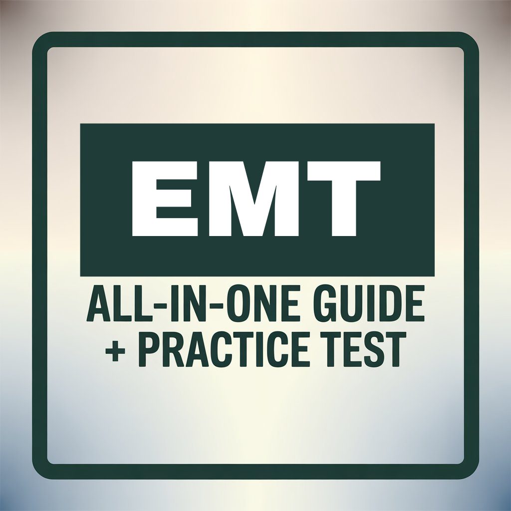 EMT Study Guide: All-In-One Guide + 4 Exam Practice Test (600 Questions), Latest for Emergency Medical Technician (EMT),OrganizationName NREMT