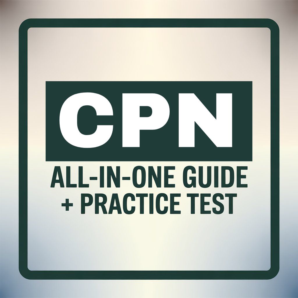 "CPN" Study Guide: All-In-One Guide + 4 Exam Practice Test (1200 Questions), Latest for "Certified Pediatric Nurse(CPN)", "Pediatric Nursing Certification Board (PNCB)"