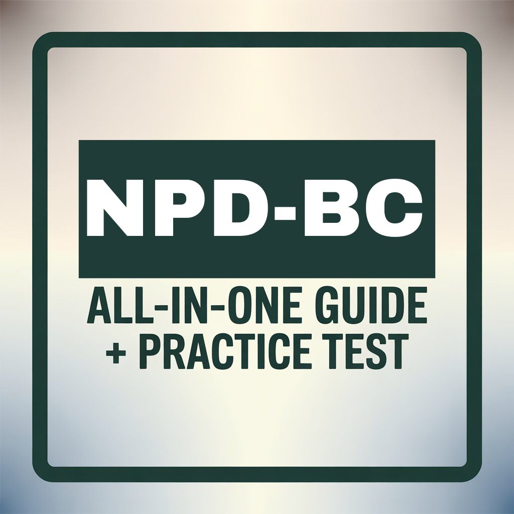 "NPD-BC" Study Guide: All-In-One Guide + 4 Exam Practice Test (2200 Questions), Latest for "Nursing Professional Development (NPD-BC)", " (ANCC)"