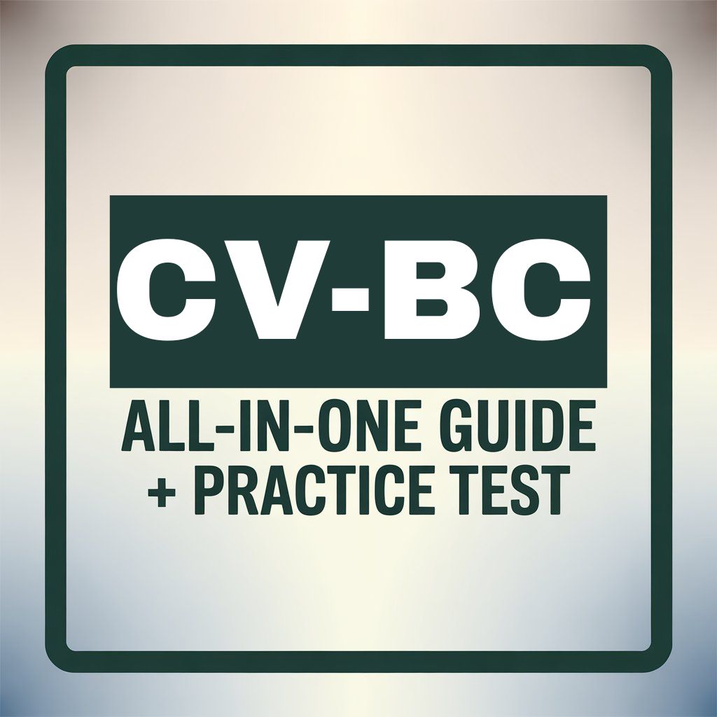 "CV-BC" Study Guide: All-In-One Guide + 4 Exam Practice Test (2200 Questions), Latest for "Cardiac-Vascular Nursing (CV-BC)", "(ANCC)"